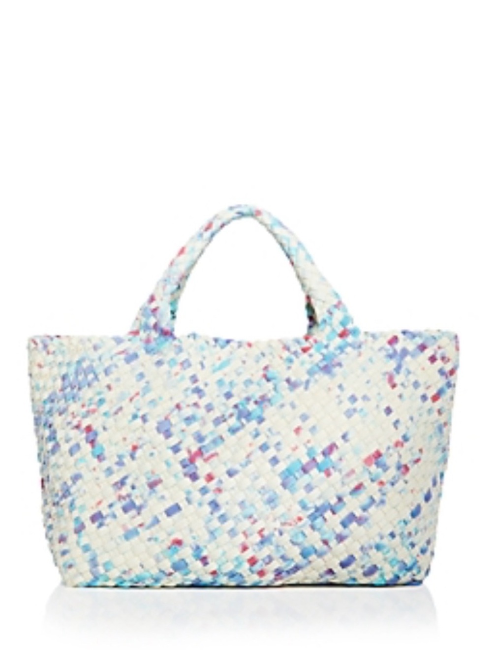 Naghedi Medium St. Barths Woven Tote in Mermaid Watercolor